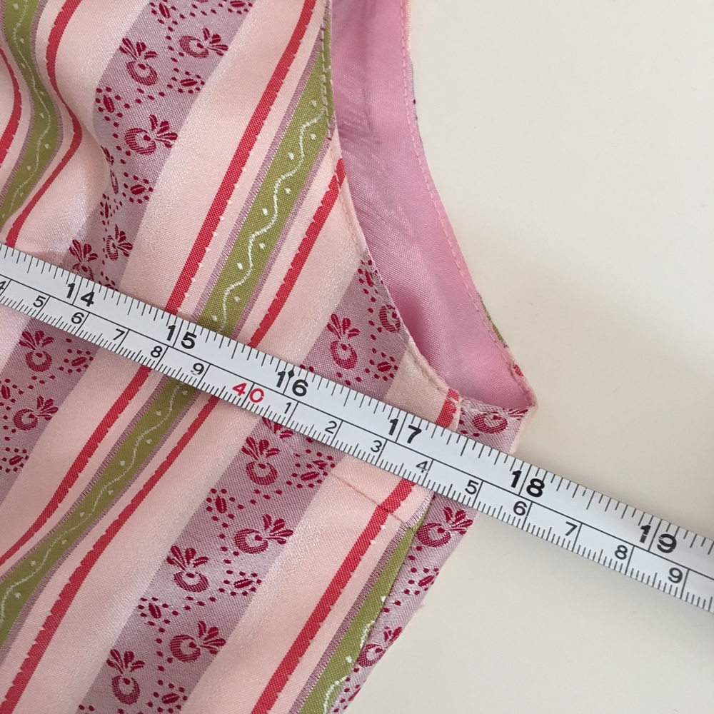 Vintage Cottagecore Corset Top Vest Pastel Pink Made in Germany Barbiecore - Picture 10 of 16